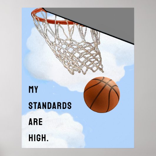 Basketball Goals Poster (Vorne)
