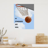 Basketball Goals Poster (Küche)