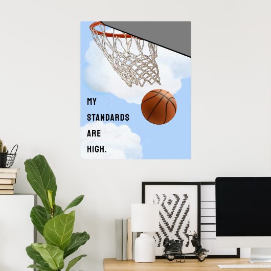 Basketball Goals Poster (Heimbüro)