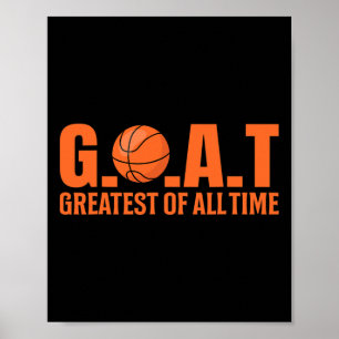 Basketball Godmutter Bandana Leopard Herz Fans Mo Poster