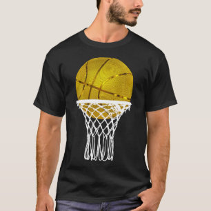 Basketball Gold Bball Trophäe Sport Lover Geschenk T-Shirt