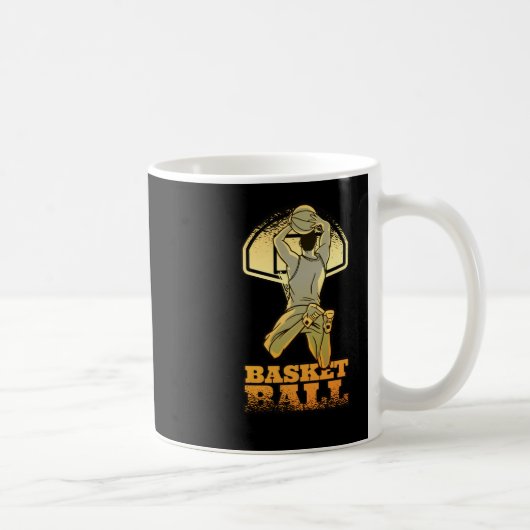Basketball Gold W Kaffeetasse (Rechts)