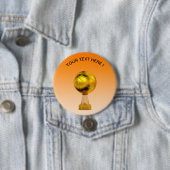 Basketball-Goldtrophäe Button (Beispiel)