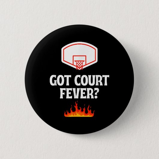 Basketball - Got Court Fee_ - Tokio-Design Button (Vorderseite)
