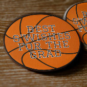 Basketball Graduation Party Gästebuch Wünsche Geschenkanhänger