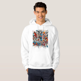 Basketball Graffiti Art Hoodie - Kühne Sportswear