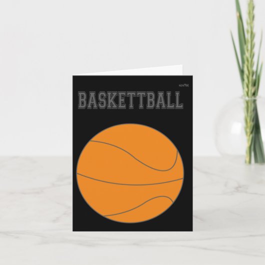Basketball Grafik #1 Karte (Vorderseite)