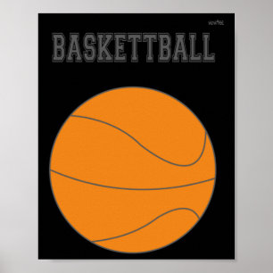 Basketball Grafik #1 Poster