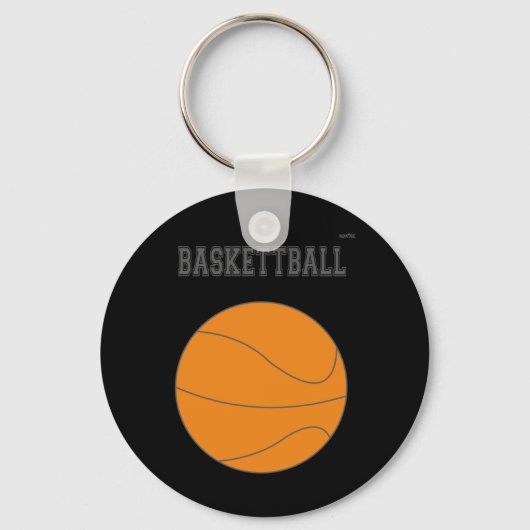 Basketball Grafik #1 Schlüsselanhänger (Vorderseite)