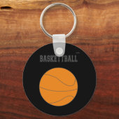 Basketball Grafik #1 Schlüsselanhänger (Vorderseite)