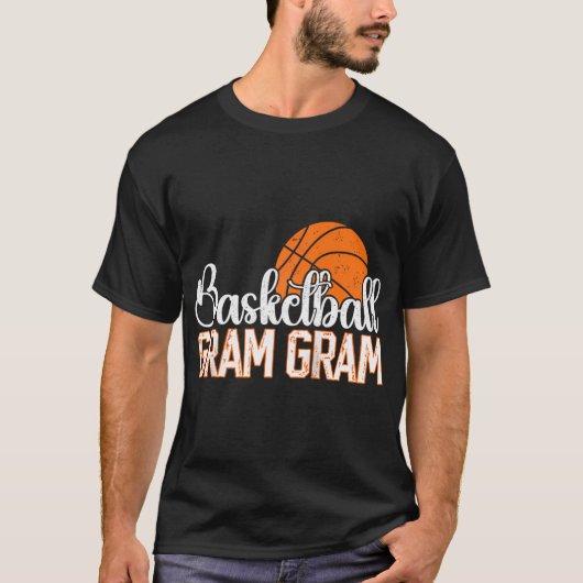 Basketball Gram Gram Gram eines Basketballspielers T-Shirt (Vorderseite)