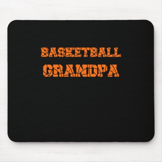 Basketball Grandpa Mousepad (Vorne)