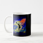 Basketball Graphic Kaffeetasse (Links)