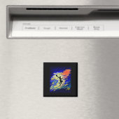 Basketball Graphic Magnet (In Situ (Geschirrspüler))