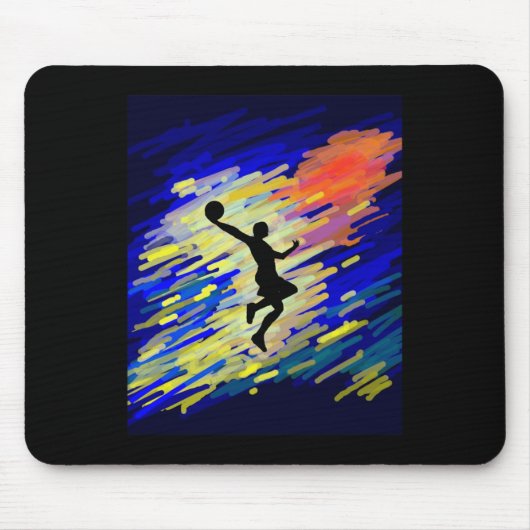 Basketball Graphic Mousepad (Vorne)