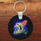 Basketball Graphic Schlüsselanhänger (Vorderseite)