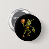 Basketball Grhopper Button (Vorne & Hinten)