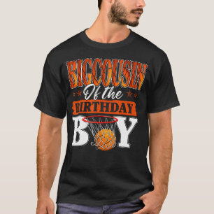 Basketball Großcousin der Familie des Geburtstagsk T-Shirt