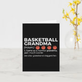 Basketball Großmutter Definition Großmutter Karte (Gelbe Blume)
