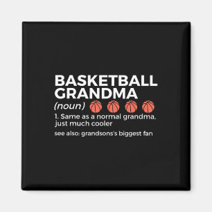 Basketball Großmutter Definition Großmutter Magnet