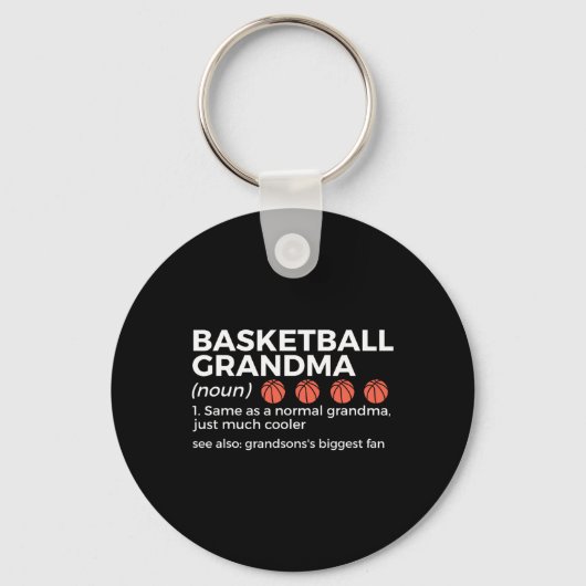 Basketball Großmutter Definition Großmutter Schlüsselanhänger (Vorderseite)