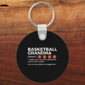 Basketball Großmutter Definition Großmutter Schlüsselanhänger (Vorderseite)