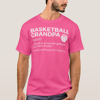 Basketball Großvater Definition Großtochter Bigg T-Shirt