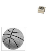 Basketball Gummistempel (Stempel)