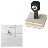 Basketball Gummistempel (Stempel)