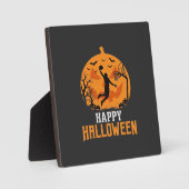 Basketball Halloween Dunk Kürbis Design_1 Fotoplatte (Vorderseite)
