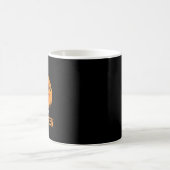 Basketball Halloween Dunk Kürbis Design_1 Kaffeetasse (Mittel)