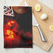 Basketball Handtuch (Viertel Falte)