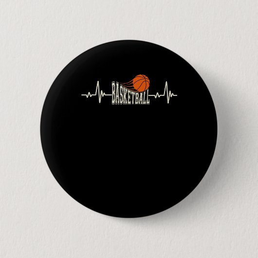 Basketball-Heartbeat 3 Button (Vorderseite)