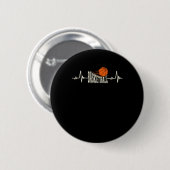 Basketball-Heartbeat 3 Button (Vorne & Hinten)