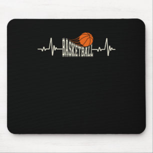 Basketball-Heartbeat 3 Mousepad