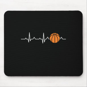 Basketball-Heartbeat 4 Mousepad