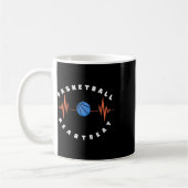 Basketball-Heartbeat 6 Kaffeetasse (Links)