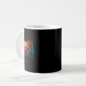 Basketball-Heartbeat 8 Kaffeetasse (Vorderseite Links)