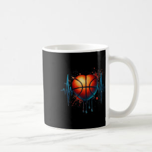 Basketball-Heartbeat 8 Kaffeetasse