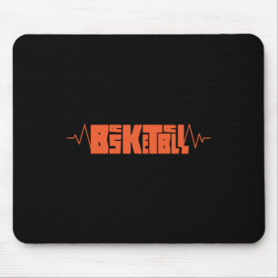 Basketball-Heartbeat 9 Mousepad