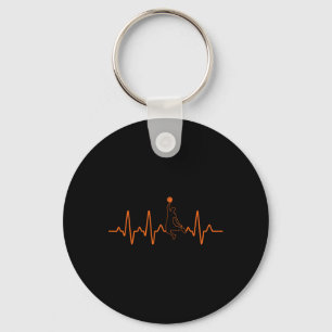 Basketball-Heartbeat-Ball-Geschenk für Männer und  Schlüsselanhänger