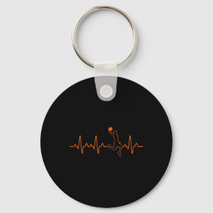 Basketball Heartbeat Basketball Trainer Geschenk f Schlüsselanhänger