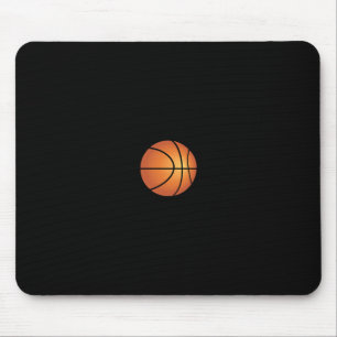 Basketball Heartbeat Cool I Liebe Basketball T-Shi Mousepad
