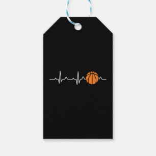 Basketball Heartbeat Geschenkanhänger