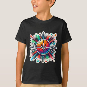 Basketball Heartbeat - Ideal für Sport T-Shirt