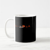 Basketball Heartbeat Kaffeetasse (Links)