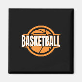 Basketball Heartbeat Magnet (Vorne)