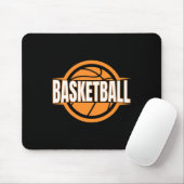 Basketball Heartbeat Mousepad (Mit Mouse)