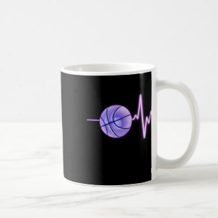 Basketball Heartbeat - Neuester Funny Basketball Kaffeetasse