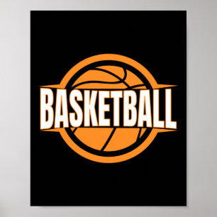 Basketball Heartbeat Poster